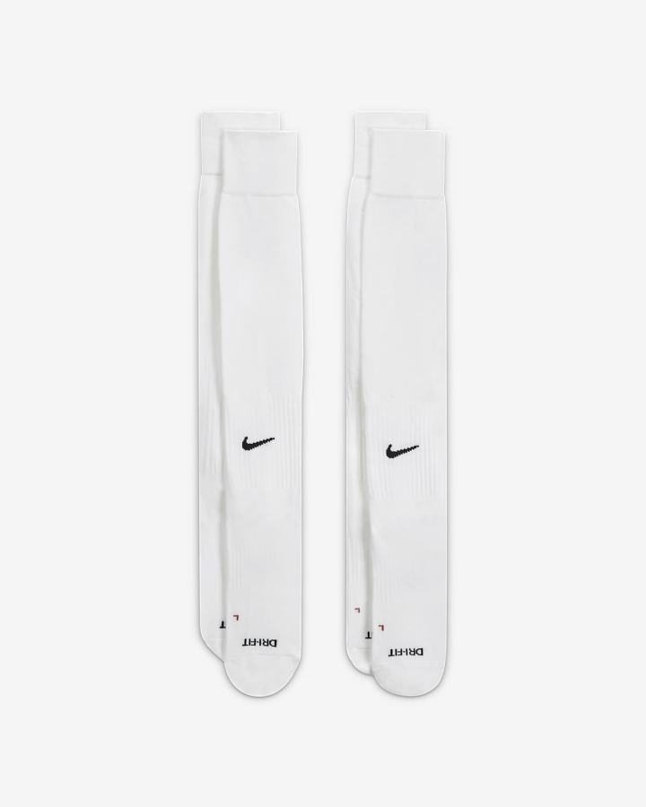 Nike Baseball/Softball Over-the-Calf (2 Pairs) Muške Čarape Bijele Crne | HR-62791QKMC