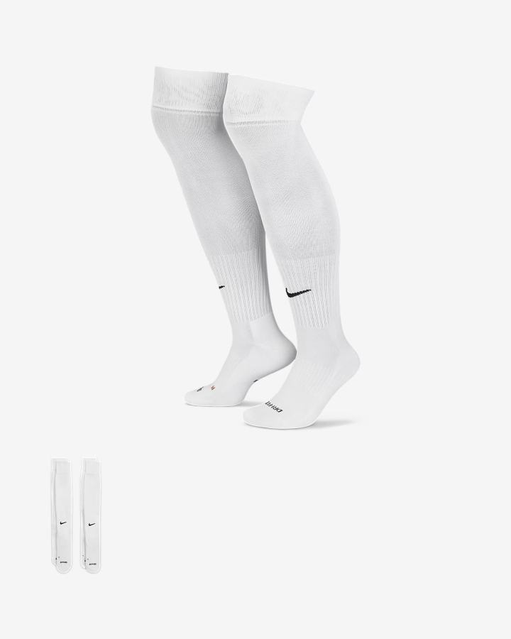 Nike Baseball/Softball Over-the-Calf (2 Pairs) Muške Čarape Bijele Crne | HR-62791QKMC