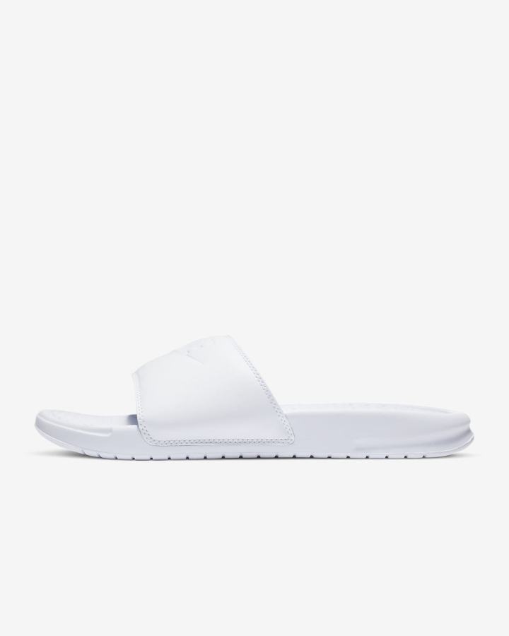 Nike Benassi JDI Ženske Slajdovi Bijele | HR-31250DGNJ