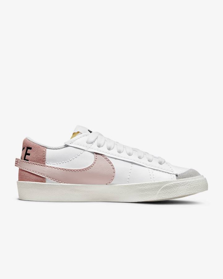 Nike Blazer Low '77 Jumbo Ženske Tenisiće Bijele Roze Bijele Roze | HR-05489ZOFE