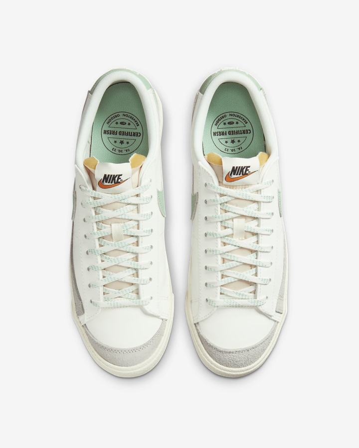 Nike Blazer Low '77 PRM Muške Tenisiće Narančaste Zelene | HR-54128KYLQ