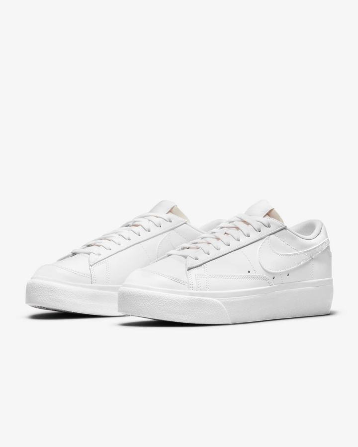 Nike Blazer Low Platform Ženske Tenisiće Bijele | HR-18650FWNB