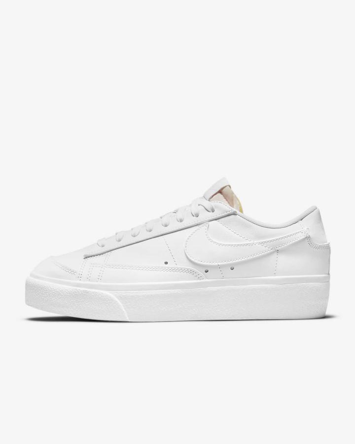 Nike Blazer Low Platform Ženske Tenisiće Bijele | HR-18650FWNB