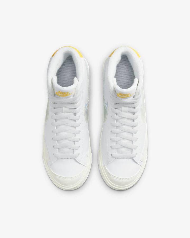 Nike Blazer Mid '77 Kids Za Djevojčice Tenisiće Bijele Kraljevska Plava | HR-75140JTLO