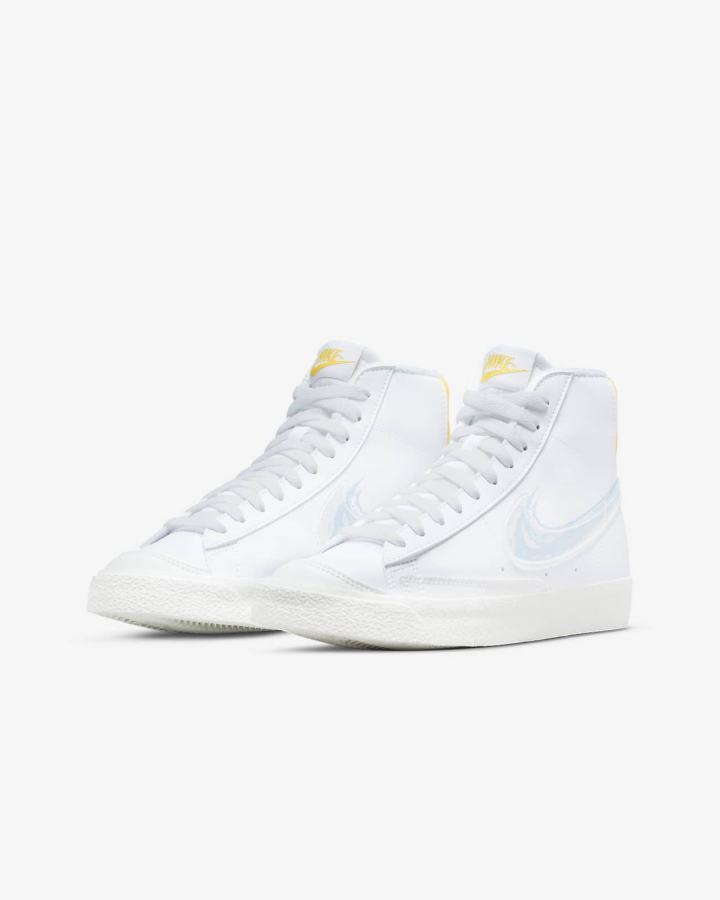 Nike Blazer Mid '77 Kids Za Djevojčice Tenisiće Bijele Kraljevska Plava | HR-75140JTLO