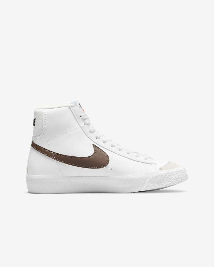 Nike Blazer Mid '77 Kids Za Djevojčice Tenisiće Bijele | HR-92746ISXF