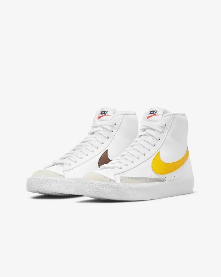 Nike Blazer Mid '77 Kids Za Djevojčice Tenisiće Bijele | HR-92746ISXF