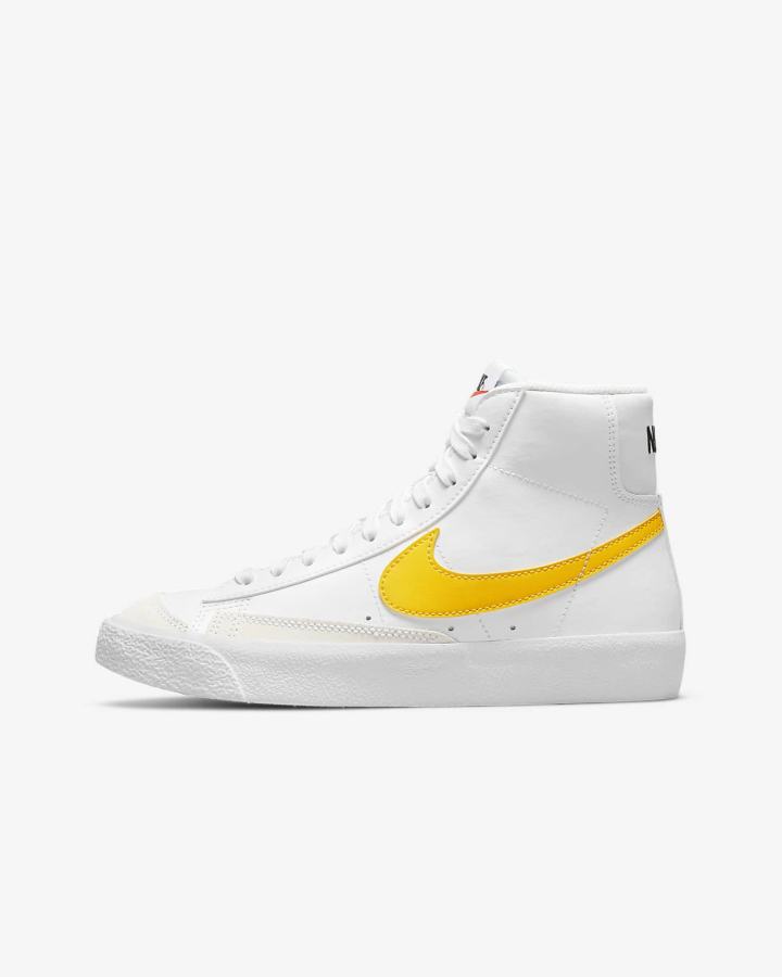 Nike Blazer Mid \'77 Kids Za Djevojčice Tenisiće Bijele | HR-92746ISXF