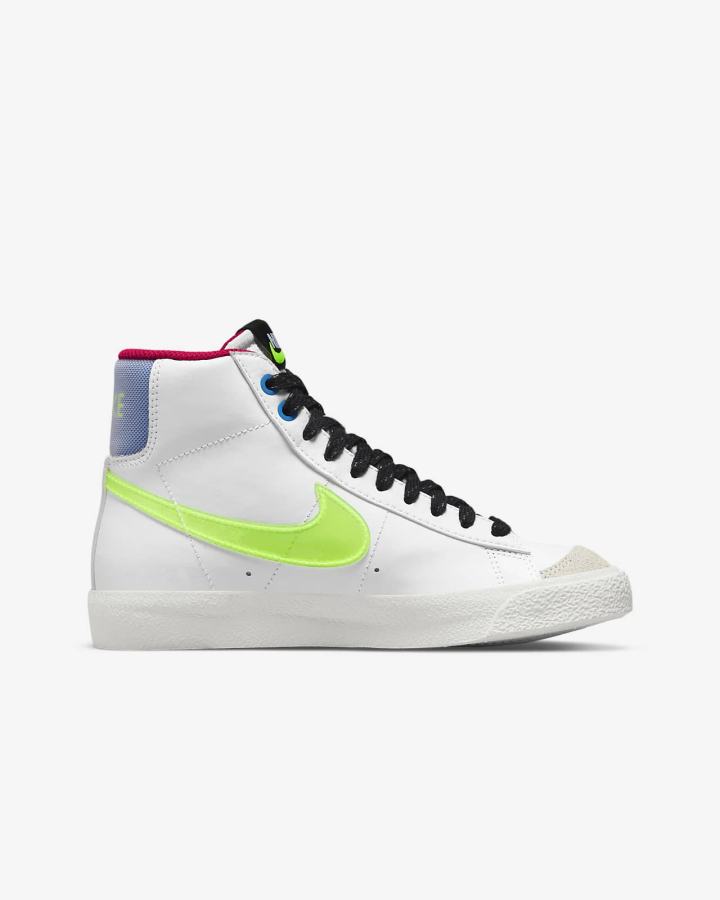 Nike Blazer Mid '77 Kids Za Djevojčice Tenisiće Bijele Kraljevska Plava | HR-93258JOSZ