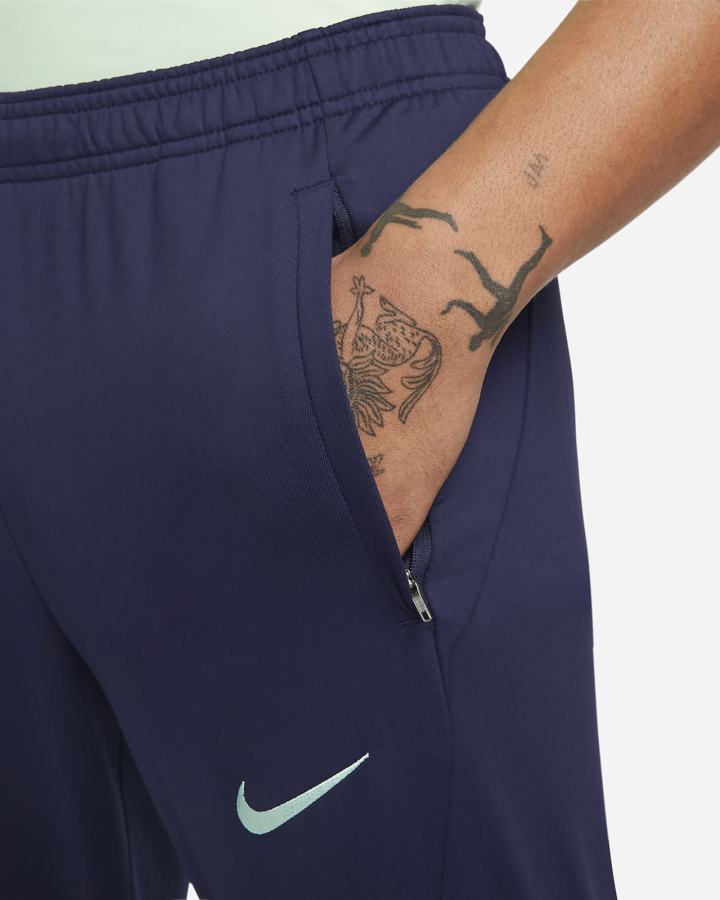 Nike Brazil Strike Dri-FIT Knit Soccer Muške Hlače Plave | HR-17849INMY