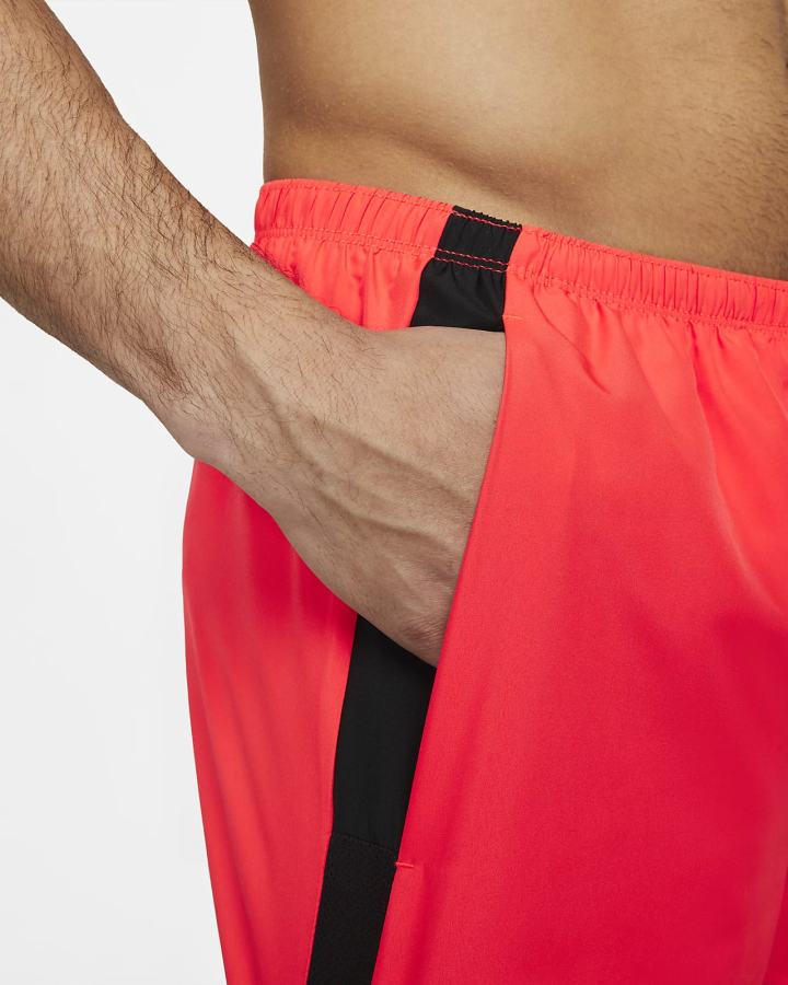 Nike Challenger Brief-Lined Running Muške Kratke Hlače Svijetlo Crvene Crne | HR-50287VLRJ