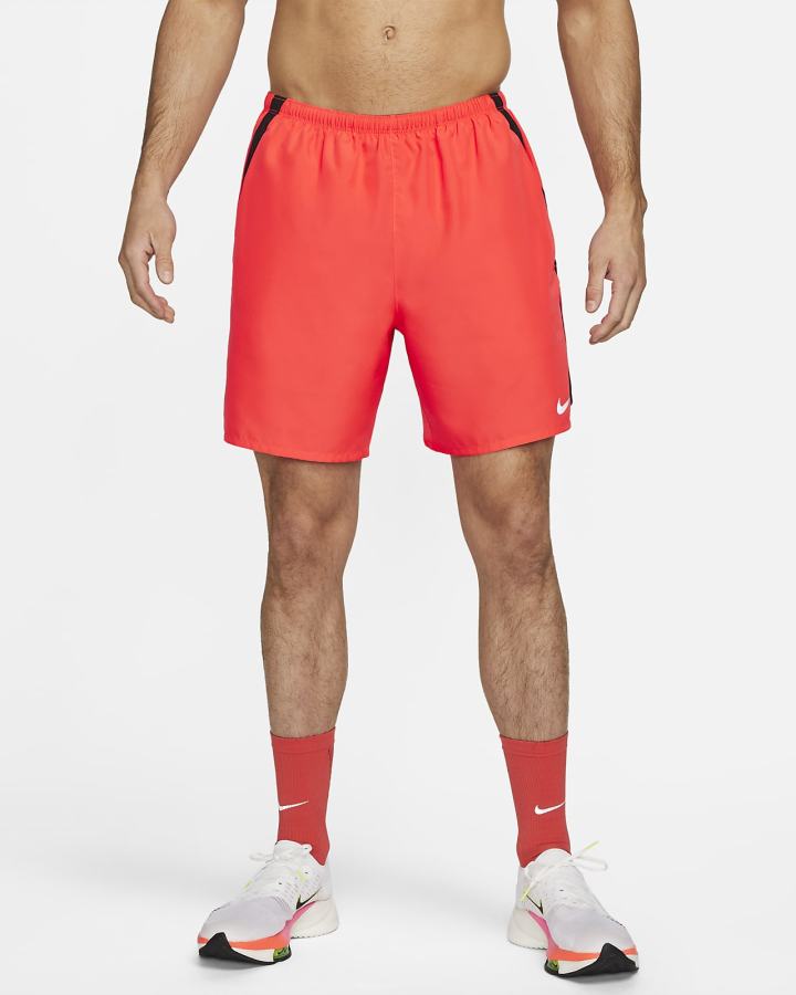 Nike Challenger Brief-Lined Running Muške Kratke Hlače Svijetlo Crvene Crne | HR-50287VLRJ