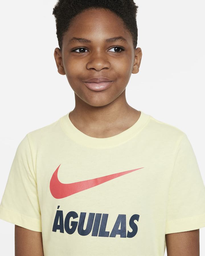 Nike Club América Kids Za Dječake Majice Limun | HR-47859BEMC