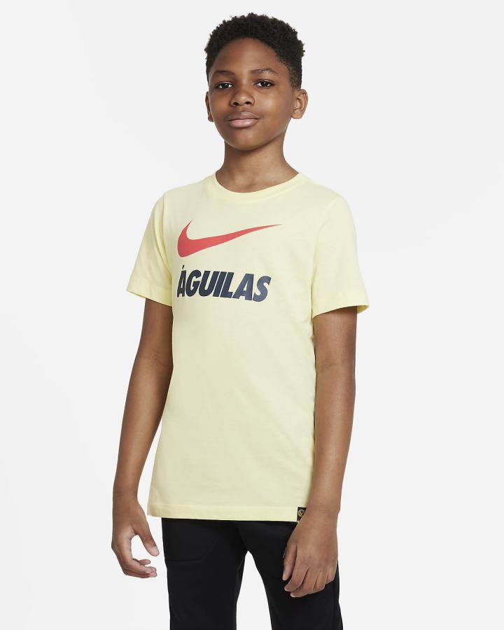 Nike Club América Kids Za Dječake Majice Limun | HR-47859BEMC