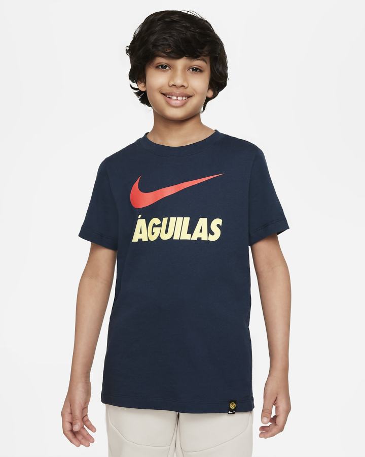 Nike Club América Kids Za Dječake Majice Tamnoplave | HR-98132ILQR