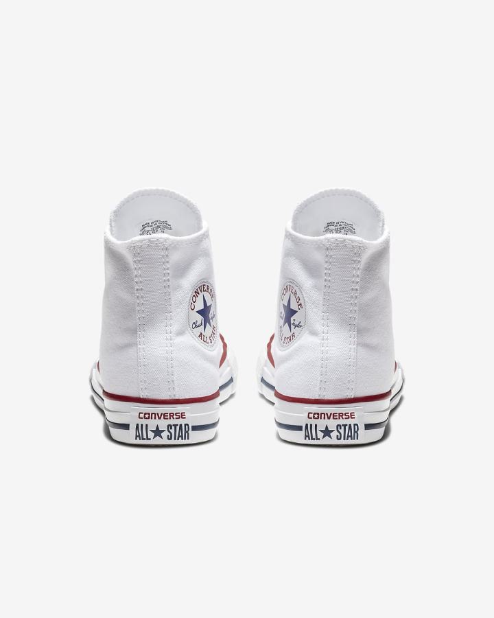 Nike Converse Chuck Taylor All Star High Top Za Dječake Visoke Tenisice Bijele | HR-97403OZJK