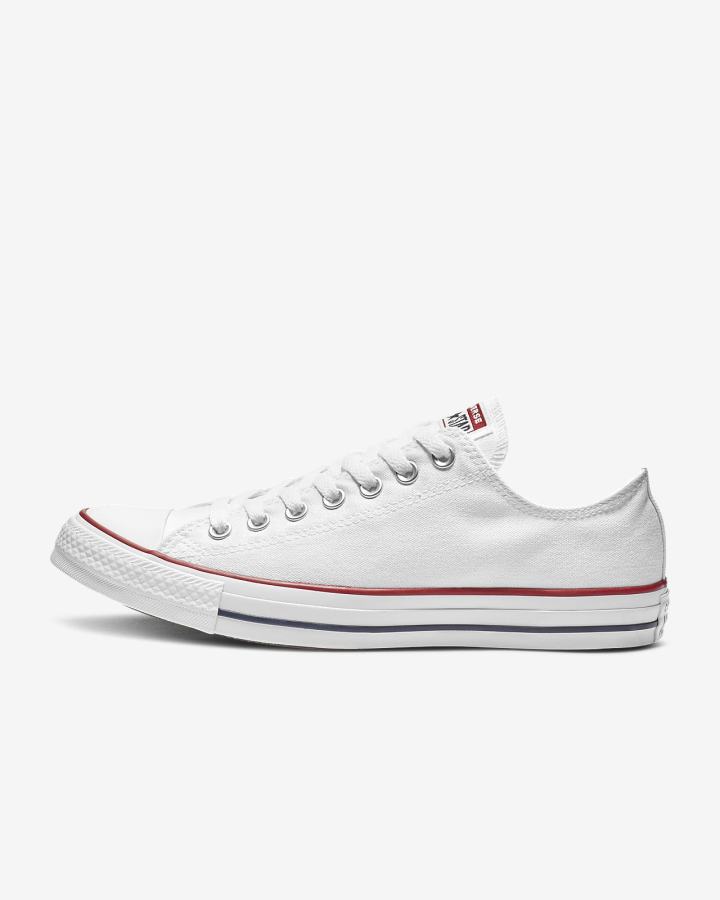 Nike Converse Chuck Taylor All Star Low Top Unisex Ženske Niske Tenisice Bijele | HR-10985CFXN