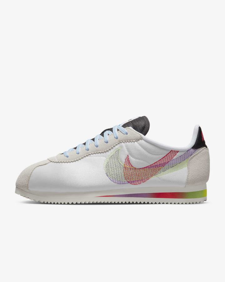 Nike Cortez Be True Muške Tenisiće Bijele Crne Visebojne | HR-15692CNOV