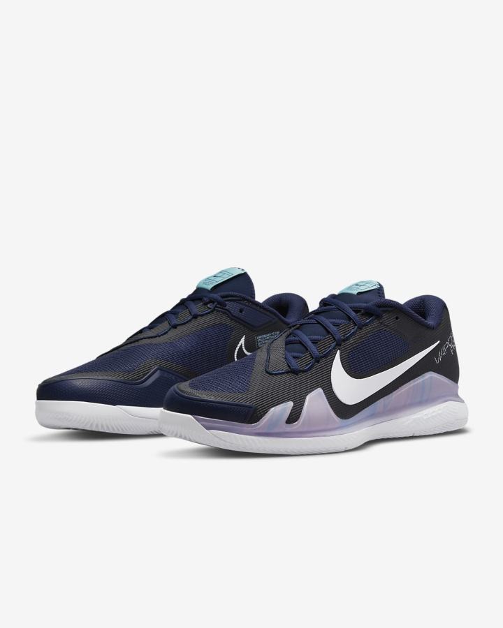 Nike Court Air Zoom Vapor Pro Hard Court Muške Tenisiće Tamnoplave Bijele | HR-57218STWF