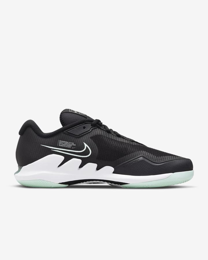 Nike Court Air Zoom Vapor Pro Hard Court Muške Tenisiće Crne Menta Bijele | HR-85031ROJH