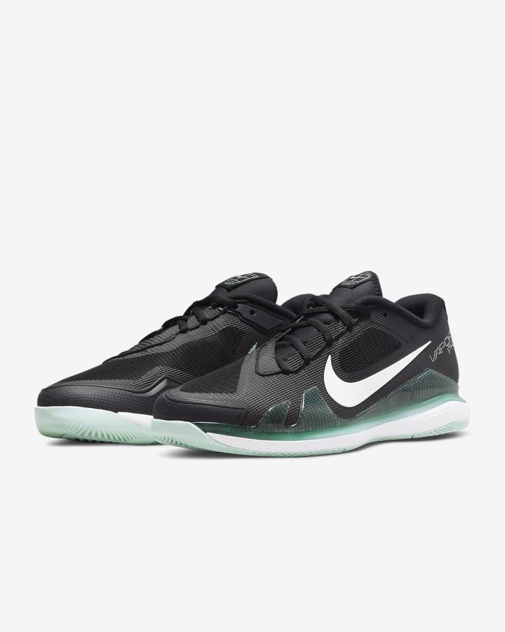 Nike Court Air Zoom Vapor Pro Hard Court Muške Tenisiće Crne Menta Bijele | HR-85031ROJH