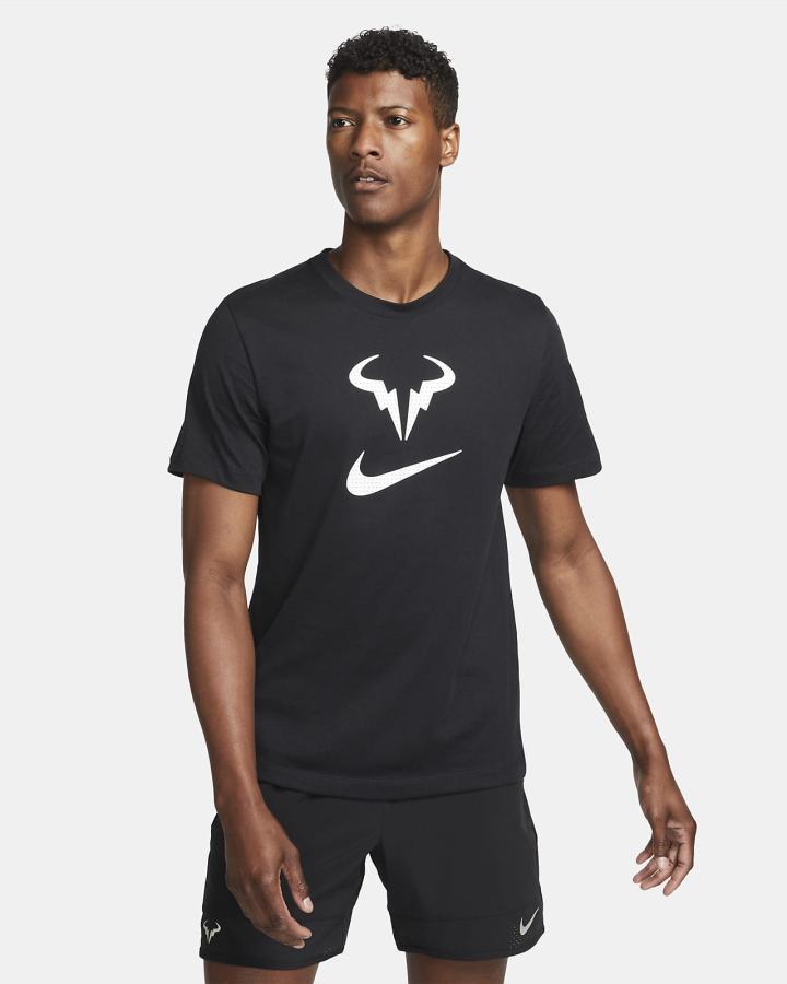 Nike Court Dri-FIT Rafa Tennis Muške Majice Bijele | HR-54921IAKQ