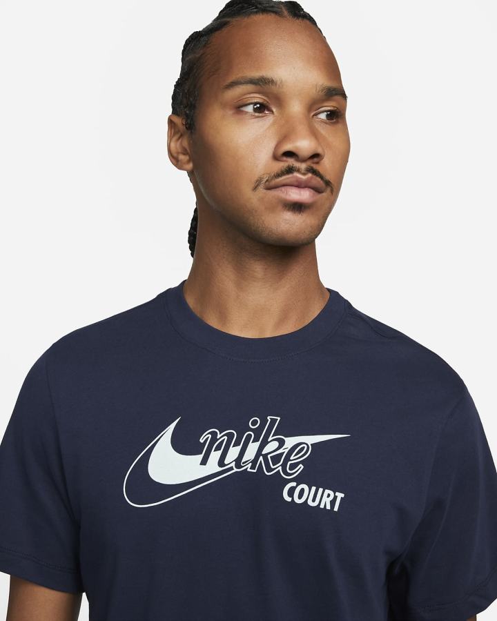 Nike Court Dri-FIT Swoosh Tennis Muške Majice Obsidijanske Menta | HR-71832CBIU