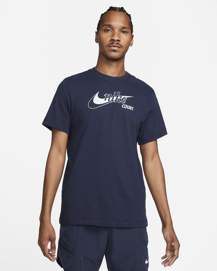 Nike Court Dri-FIT Swoosh Tennis Muške Majice Obsidijanske Menta | HR-71832CBIU