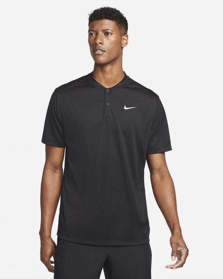 Nike Court Dri-FIT Tennis Muške Polo Majice Crne Bijele | HR-48715HSGR