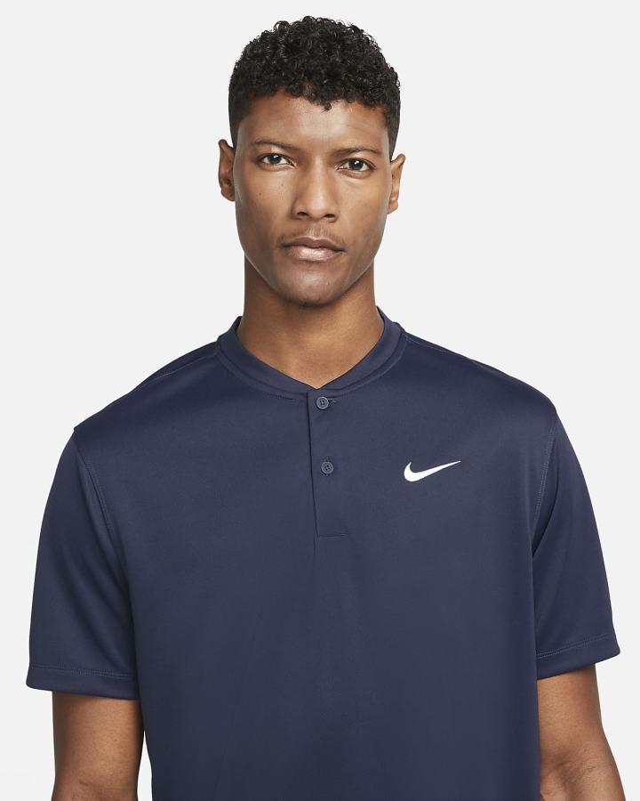 Nike Court Dri-FIT Tennis Muške Polo Majice Obsidijanske Bijele | HR-52613HBEC