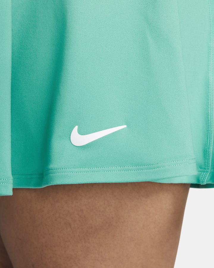 Nike Court Dri-FIT Victory Flouncy Tennis (Plus Size) Ženske Suknje Tirkizne Bijele | HR-20496KJGD