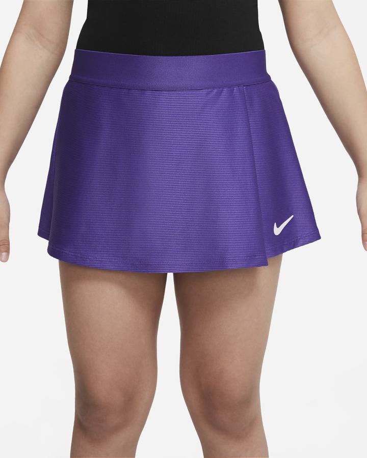 Nike Court Dri-FIT Victory Kids Tennis Za Djevojčice Suknje Bijele | HR-17980QNBT