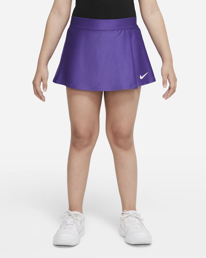 Nike Court Dri-FIT Victory Kids Tennis Za Djevojčice Suknje Bijele | HR-17980QNBT