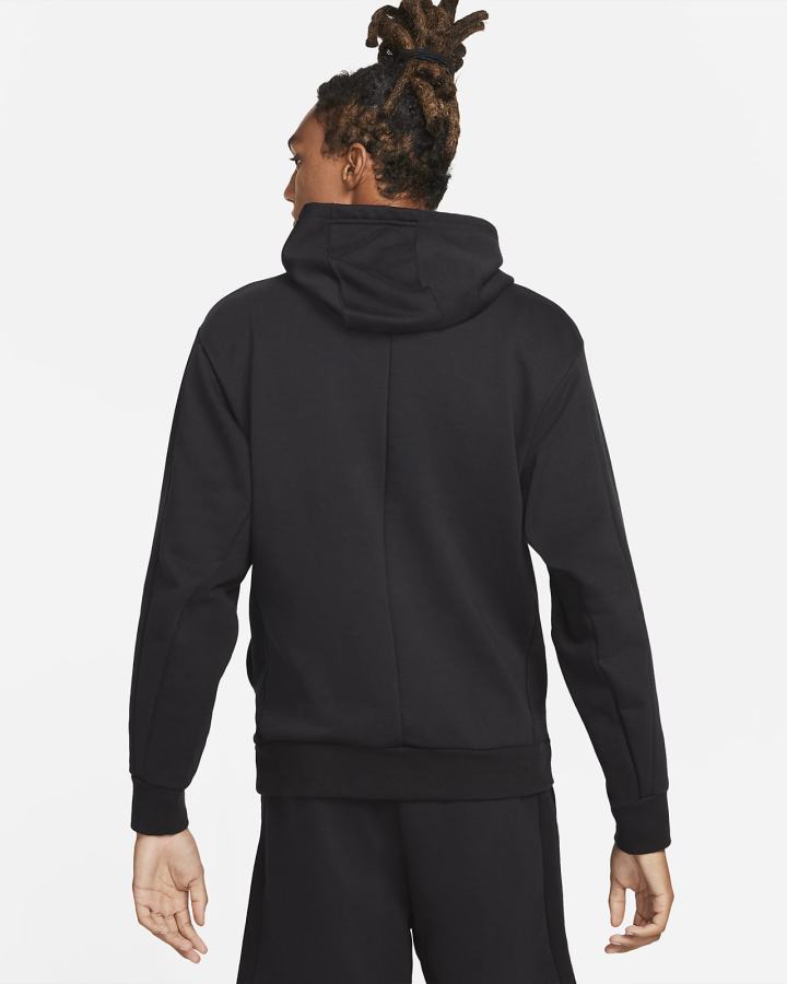 Nike Court Fleece Tennis Muške Majica S Kapuljačom Crne | HR-07954QOWH