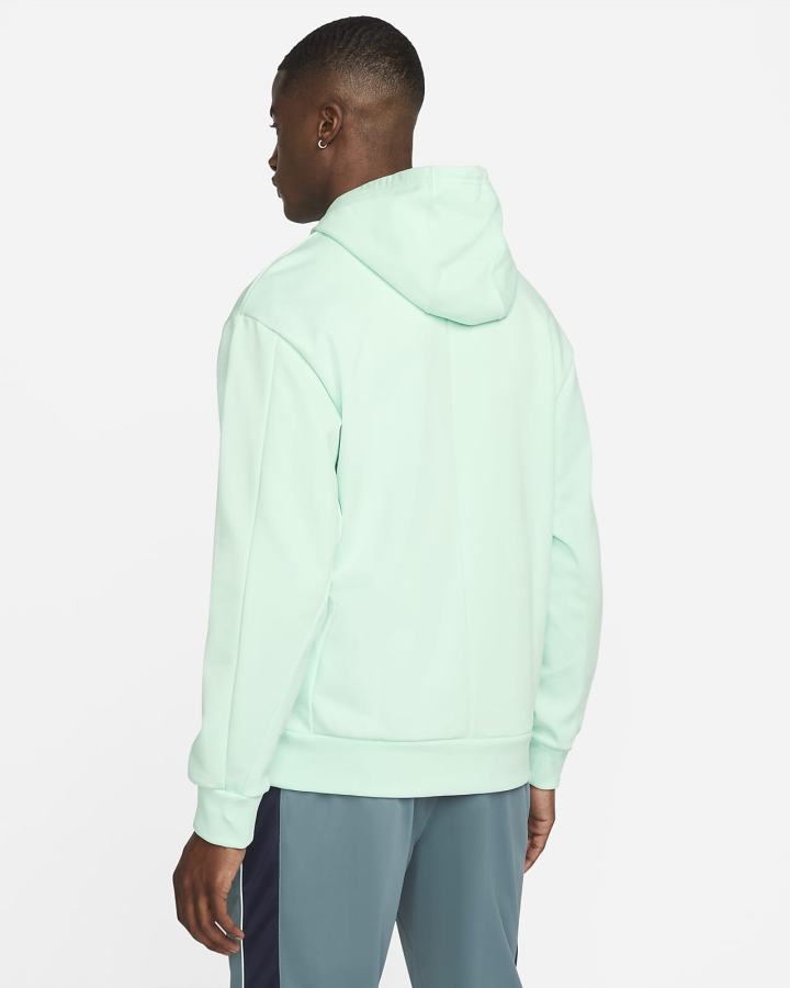 Nike Court Fleece Tennis Muške Majica S Kapuljačom Menta | HR-65497WGAF