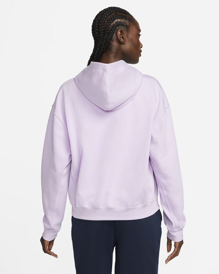 Nike Court Fleece Tennis Ženske Majica S Kapuljačom Ljubičaste | HR-34710ASDR