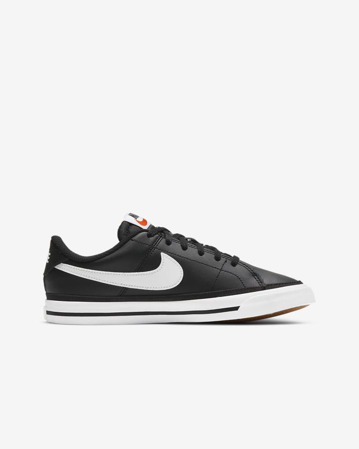 Nike Court Legacy Kids Za Dječake Tenisiće Crne Svijetlo Smeđe Bijele | HR-31749UCBS