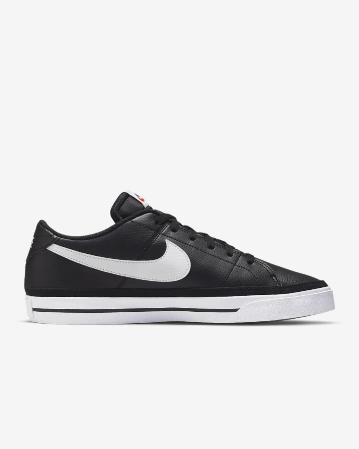 Nike Court Legacy Muške Tenisiće Crne Bijele | HR-72140GWEM