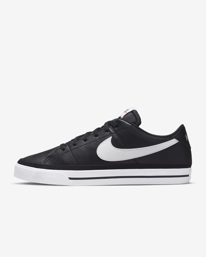 Nike Court Legacy Muške Tenisiće Crne Bijele | HR-72140GWEM