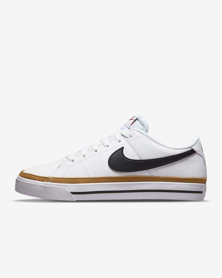 Nike Court Legacy Next Nature Ženske Tenisiće Bijele Narančaste Crne | HR-17260SCXF