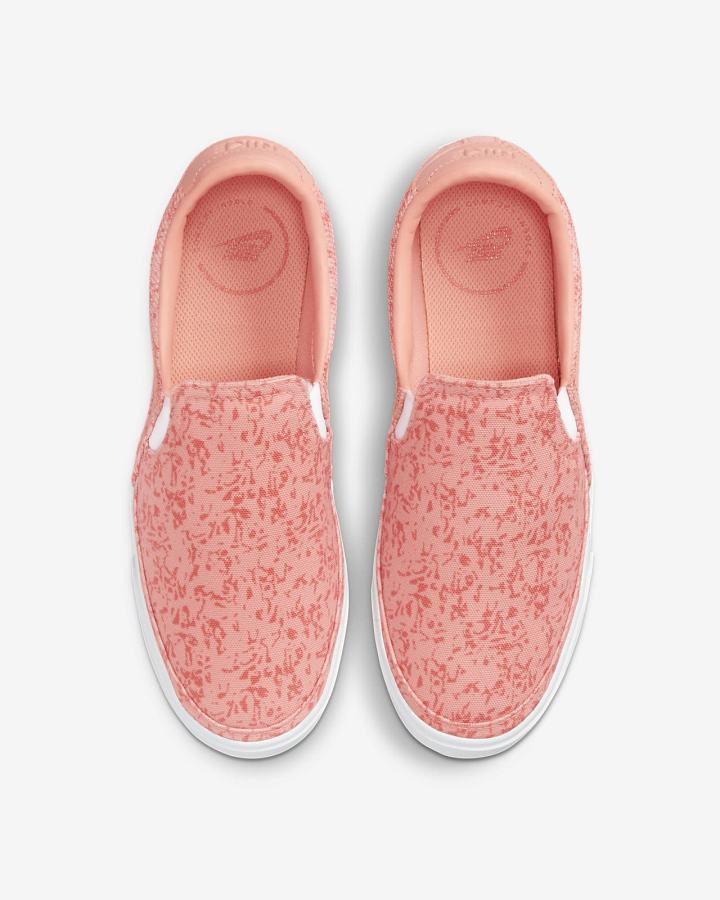 Nike Court Legacy Ženske Slip On Cipele Bijele | HR-87162QXUE