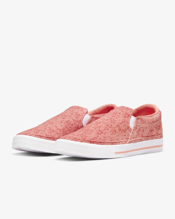 Nike Court Legacy Ženske Slip On Cipele Bijele | HR-87162QXUE