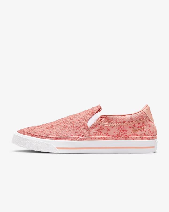 Nike Court Legacy Ženske Slip On Cipele Bijele | HR-87162QXUE