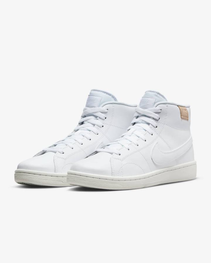 Nike Court Royale 2 Mid Ženske Tenisiće Bijele | HR-01729TPQC