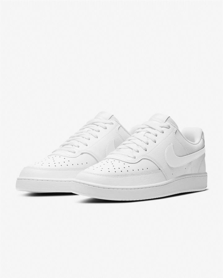 Nike Court Vision Low Muške Tenisiće Bijele | HR-18357EYLZ