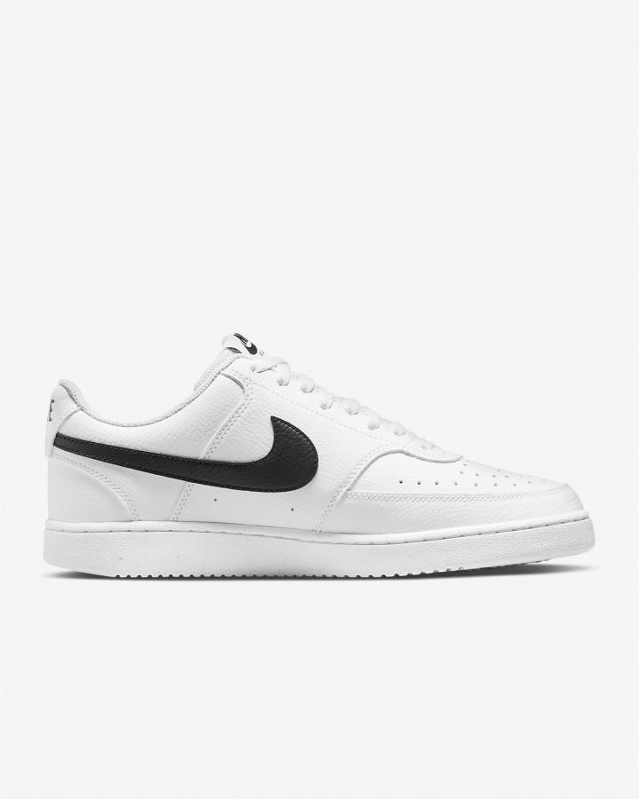 Nike Court Vision Low Next Nature Muške Tenisiće Bijele Crne | HR-18236REFS