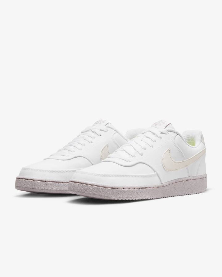 Nike Court Vision Low Next Nature Ženske Tenisiće Bijele Roze | HR-85347YHWG