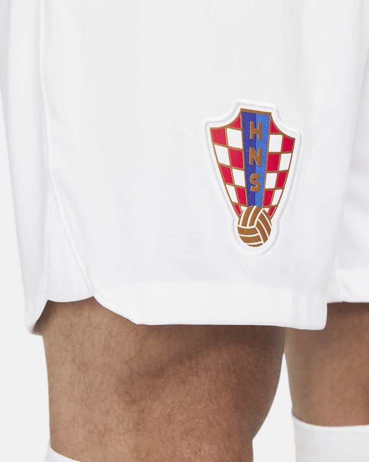 Nike Croatia 2022/23 Stadium Home Dri-FIT Soccer Muške Kratke Hlače Bijele Plave | HR-20713YIJF