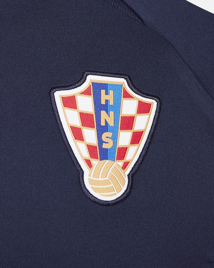 Nike Croatia Strike Dri-FIT Knit Soccer Drill Top Muške Dukserice Plave Crvene | HR-21970JCAU