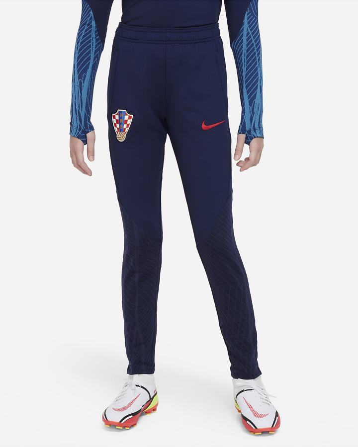 Nike Croatia Strike Kids Dri-FIT Knit Soccer Za Dječake Hlače Plave Crvene | HR-43506FQOP